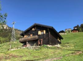 Alphütte Riederalp Planier in der Aletsch Arena，位于利德阿尔卑斯的乡村别墅