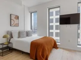 Clinton Hill studio w gym pool wd nr Barclays NYC-1021