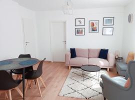 Appartement cosy dans une maison calme et parking gratuit，位于伊尔基希-格拉芬斯塔登的公寓