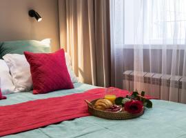 Апартаменты Comfort Life 91，位于阿拉木图Raiymbek Batyr Metro Station附近的酒店