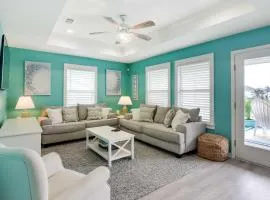 Walk to Shore Home with Deck in Crystal Beach!