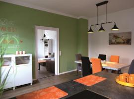 Ferienwohnung im Bahnhof Lügde，位于吕格德的酒店