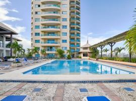 Luxurious Ocean View Suite，位于圣多明各盖比亚海滩及广场附近的酒店