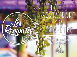 Logis Hôtel Restaurant & Spa les Remparts，位于萨莱的酒店