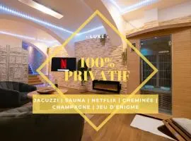Le Spa de la Cathédrale - Jacuzzi - Sauna - Champagne - Netflix - Wifi