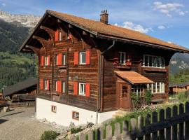 Charmantes Alpen-Appartement in Conters, Davos-Parsenn，位于Conters的酒店