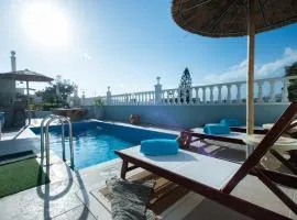 Villa Virginia, heated pool, Kalamaki