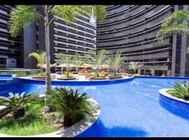 Fortaleza Landscape Beira-mar: espaço inteiro，位于福塔莱萨的Spa酒店