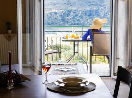 Apaggio di Argostoli Apartment! private parking & sea view!，位于阿尔戈斯托利翁的家庭/亲子酒店