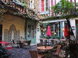 老卡雷酒店，位于鲁昂的浪漫度假酒店