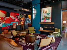 Moxy Chattanooga Downtown，位于查塔努加The Lookout Mountain Incline Railway附近的酒店