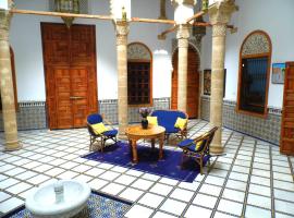 马尔科安达卢斯摩洛哥传统庭院住宅，位于塞拉的摩洛哥传统庭院