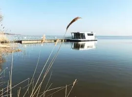 Beautiful Ship In Neuruppin With Lake View