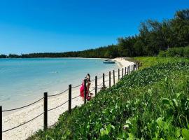 Villa sur la plage de Mont-Choisy，位于特鲁欧克比赫斯的乡村别墅