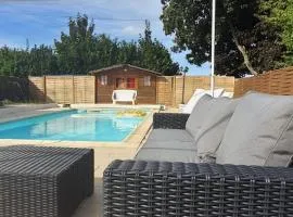 Studio meublé avec piscine partagée