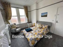 Barrow Contractor Digs, Serviced Accommodation, Home from Home，位于巴罗弗内斯的酒店