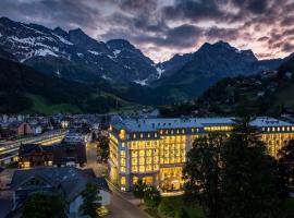 Kempinski Palace Engelberg，位于英格堡布汝尼缆车附近的酒店