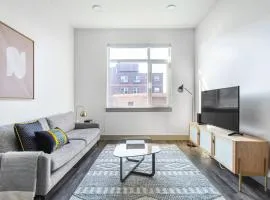 New build Sommerville 1BR w Rooftop WD in unit BOS-365
