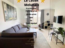 Le Cocon Melunais，位于默伦的公寓