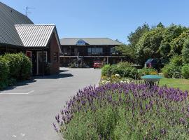 花园城汽车旅馆，位于基督城National Library of New Zealand附近的酒店