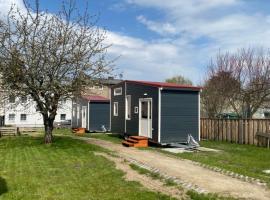 Tiny House 300 Meter vom Zentrum entfernt，位于Eberswalde的小屋