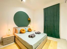 Well designed 3rd floor one bedroom Apt in Gzira 7，位于埃尔哥茨拉的海滩短租房