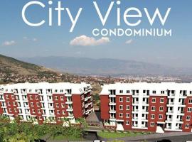 City View Condominium，位于斯科普里的带停车场的酒店