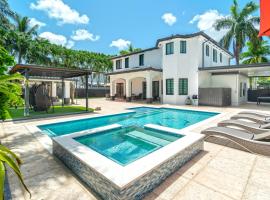 The tropical paradise villa，位于迈阿密的酒店