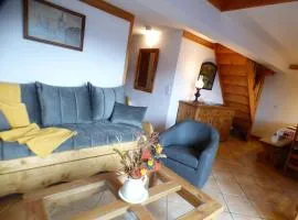 Appartement skis aux pieds, 4 pièces avec mezzanine, balcon, pour 10 pers - Les Saisies - FR-1-594-198