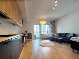 Fully Equipped New Apartment With Free Parking，位于坦佩雷Viikinsaari Island附近的酒店
