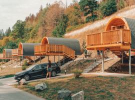 Frankenwald Chalets - Chalets，位于Wilhelmsthal的山林小屋