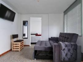 Aparta estudio bonito, independiente bien ubicado，位于波哥大德波尔迪沃公园222号体育场附近的酒店