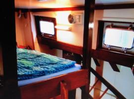 Schiff AHOY, Hotelschiff, Hausboot, Boot, Passagierschiff，位于斯图加特的酒店