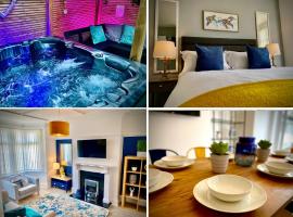 Clifton Luxury Hot Tub House in Blackpool，位于布莱克浦的酒店