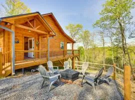 Mountain View and Fire Pit Updated Murphy Cabin!