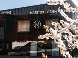 Maestro Design Hotel，位于利耶帕亚Liepāja International Airport - LPX附近的酒店