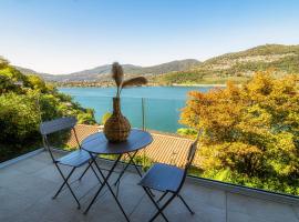 La Palma 1 by Quokka 360 - modern panoramic lake view flat，位于Montagnola的酒店