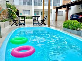 Suite Top, piscina, wifi 300mb, 100m da PRAIA，位于阿拉卡茹的公寓