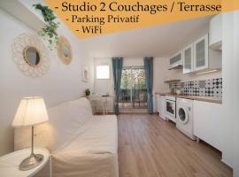 Appartement tout équipé terrasse parking privatif，位于锡富尔勒普拉日的酒店