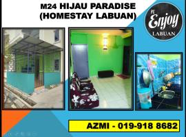 HOMESTAY HIJAU M24 VVIP LaBUAN，位于拉布安的公寓