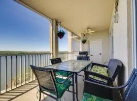 Lakefront Osage Beach Condo Balcony and Pool Access