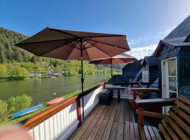 Moselschiefer NEU ab Mai 2023，位于特拉本特拉巴赫的海滩酒店