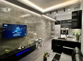 Luxury Black and White Interior Apartments