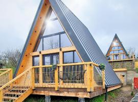 Cabanele A Frame, Salciua Noua，位于Sălciua Nouă的木屋