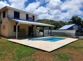 Villa de 3 chambres avec vue sur la mer piscine privee et jardin clos a Le Vauclin a 5 km de la plage