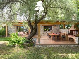 Villa Menie - Golden Fig Sykia lodge，位于Paralia Sikias的酒店