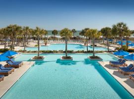 Marriott Myrtle Beach Resort & Spa at Grande Dunes，位于默特尔比奇Carolina Opry Theater附近的酒店