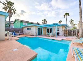 South Padre Island Vacation Rental Steps to Beach，位于南帕诸岛的酒店