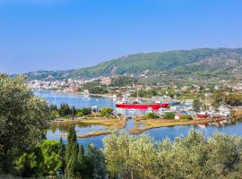 Skiathos Seaview Villa with Pool，位于Punta的酒店