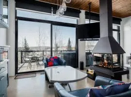 Loft Exécutif CherLieu de luxe avec vue sur golf et montagnes